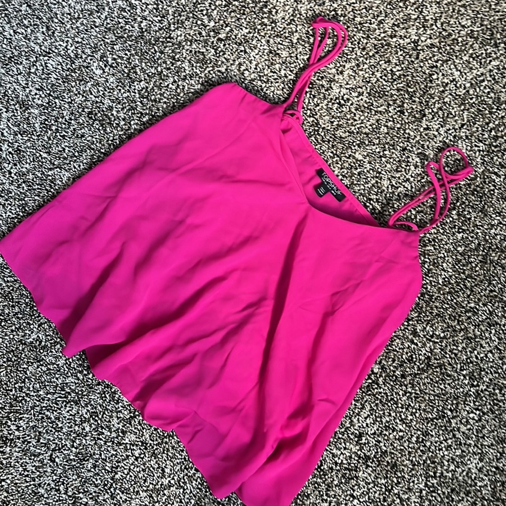 Topshop Pink Tank Top, worn twice - Picture 2 of 4